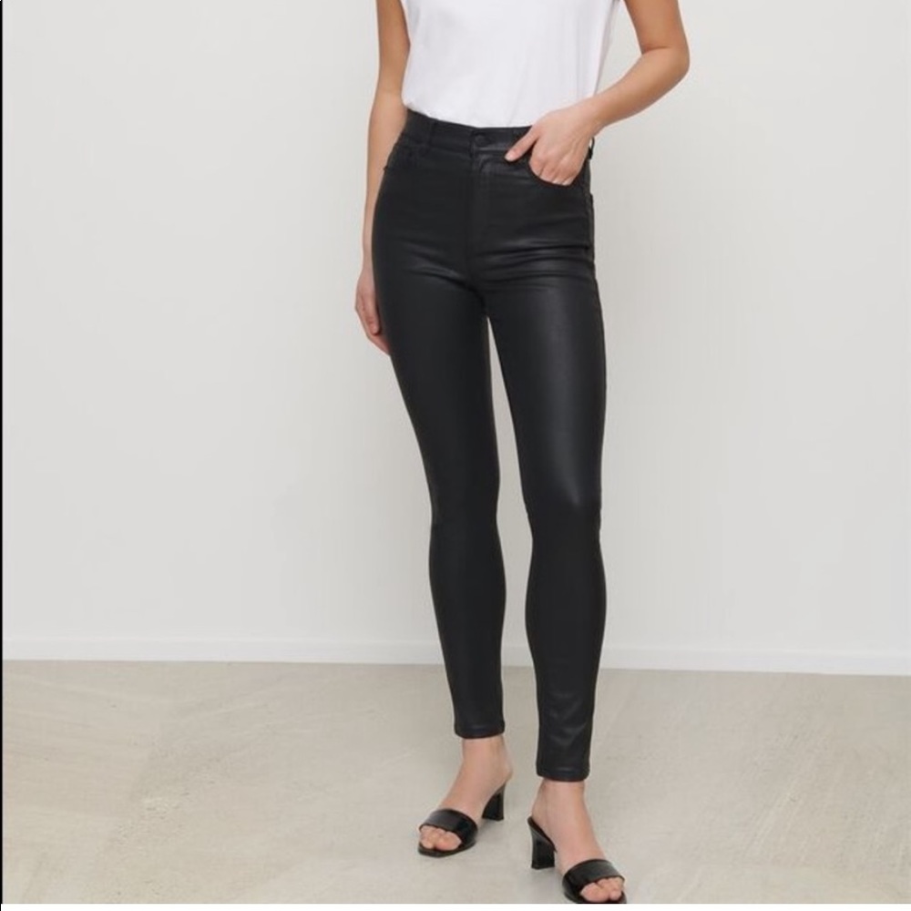 Black Leather Pants